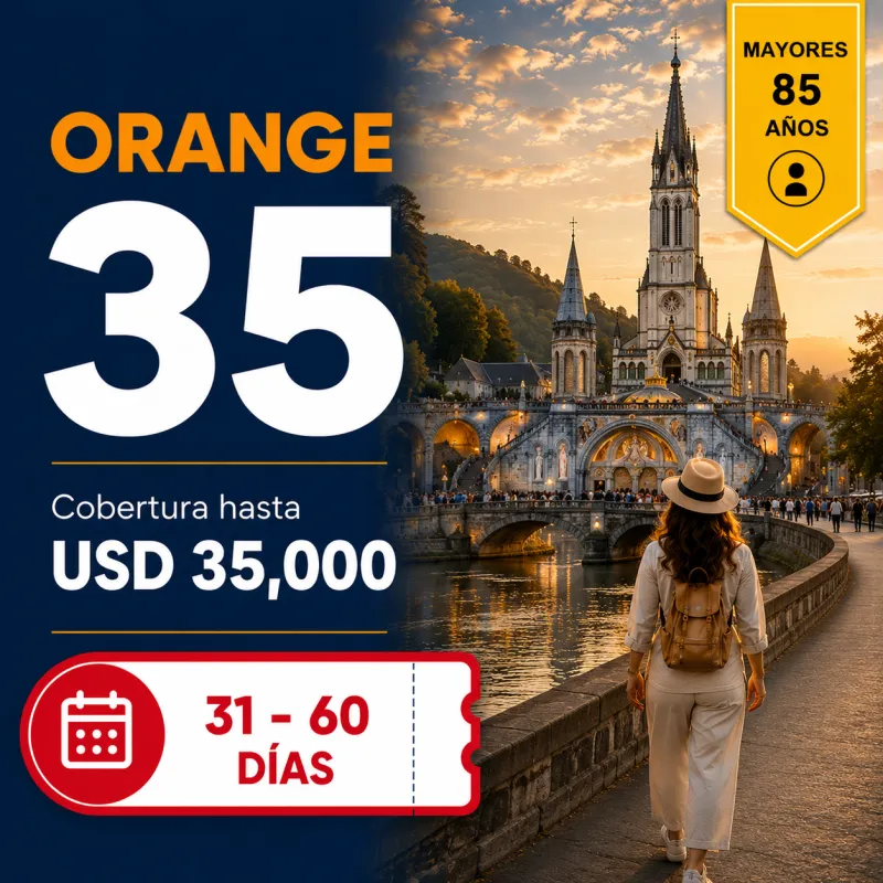 Orange 35 | 31-60 días |  Desde 86 años