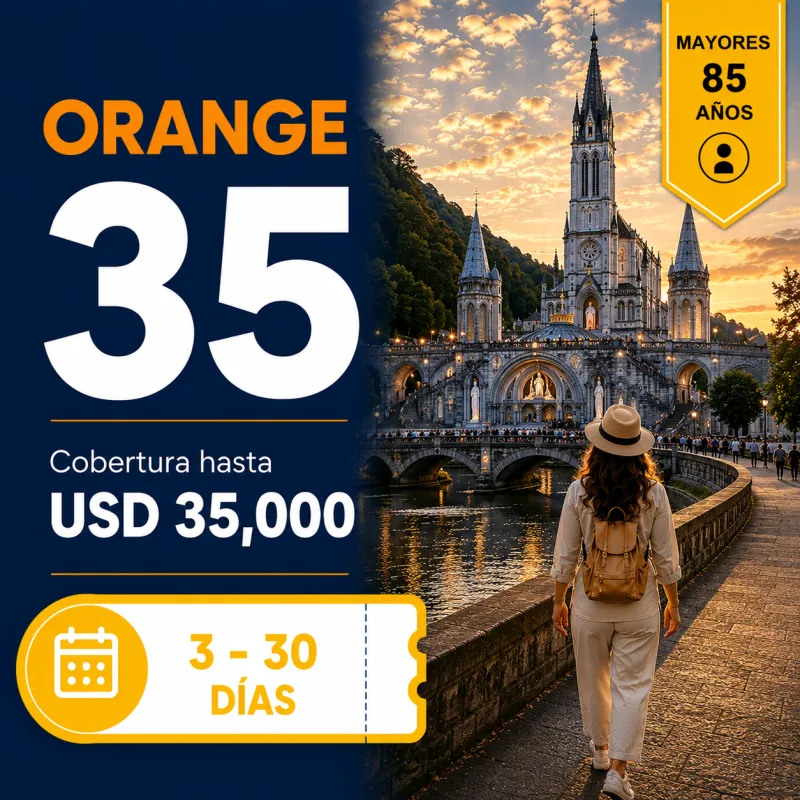 Orange 35 | 03-30 días |  Desde 86 años