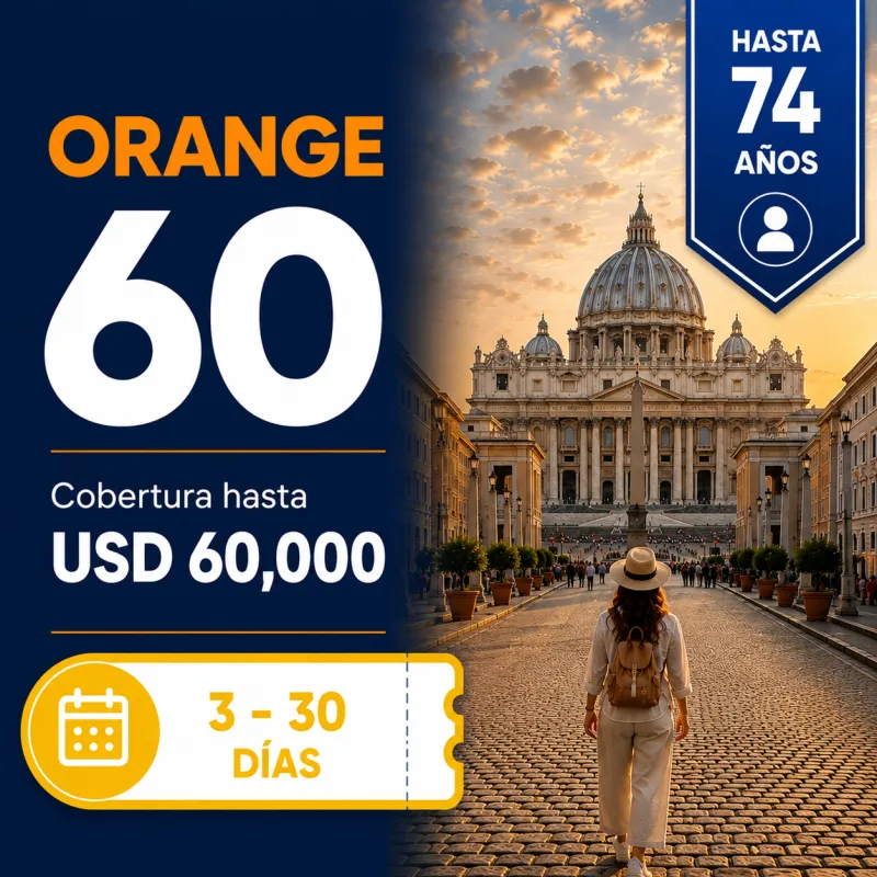 Orange 60 | 03-30 días |  Hasta 74 años