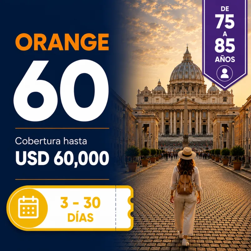 Orange 60 | 03-30 días |  Desde 75 hasta 85 años