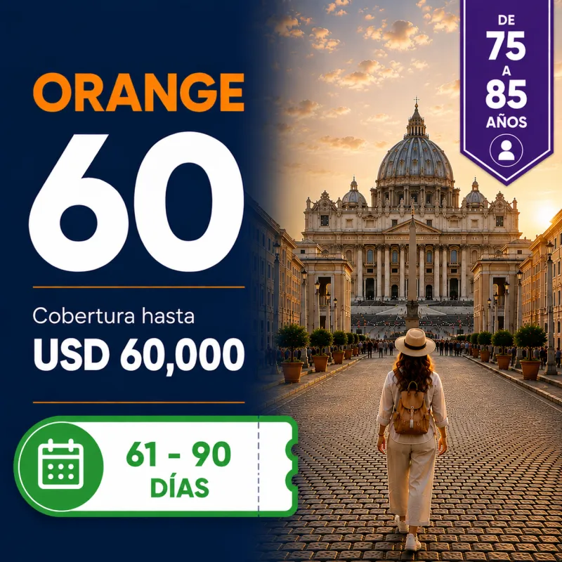 Orange 60 | 61-90 días |  Desde 75 hasta 85 años