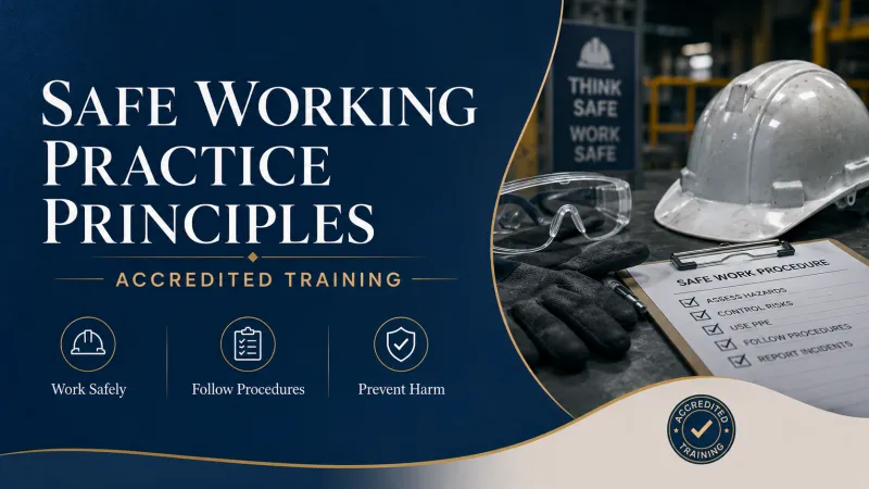 SAFE WORKING PRACTICE PRINCIPLES (ACCREDITED TRAINING)