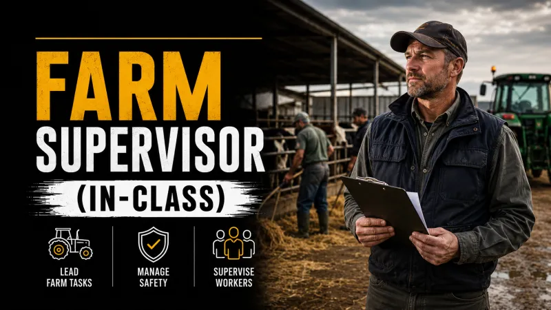 FARM SUPERVISOR (IN-CLASS)