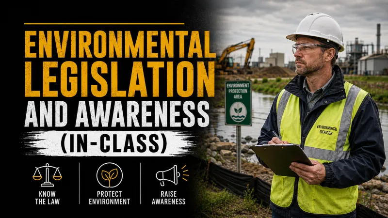 ENVIRONMENTAL LEGISLATION AND AWARENESS (IN-CLASS)
