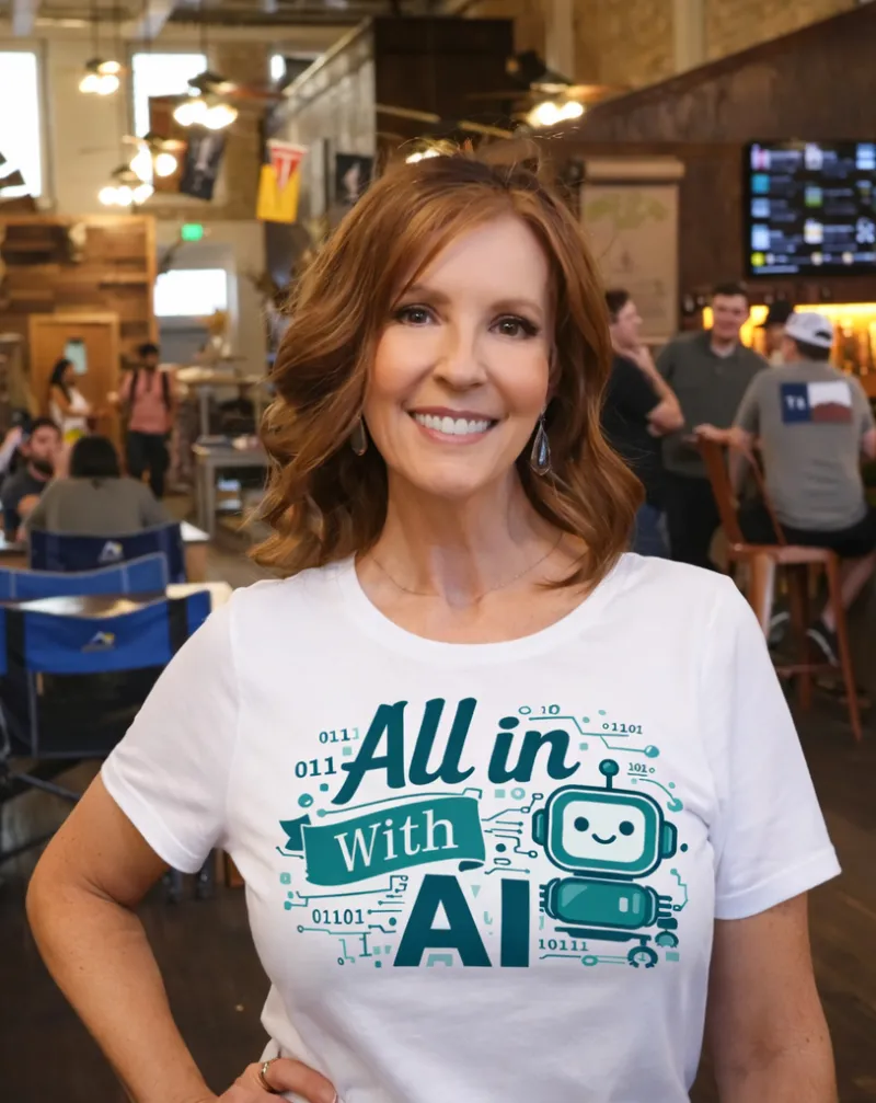 “All In With AI” Tee