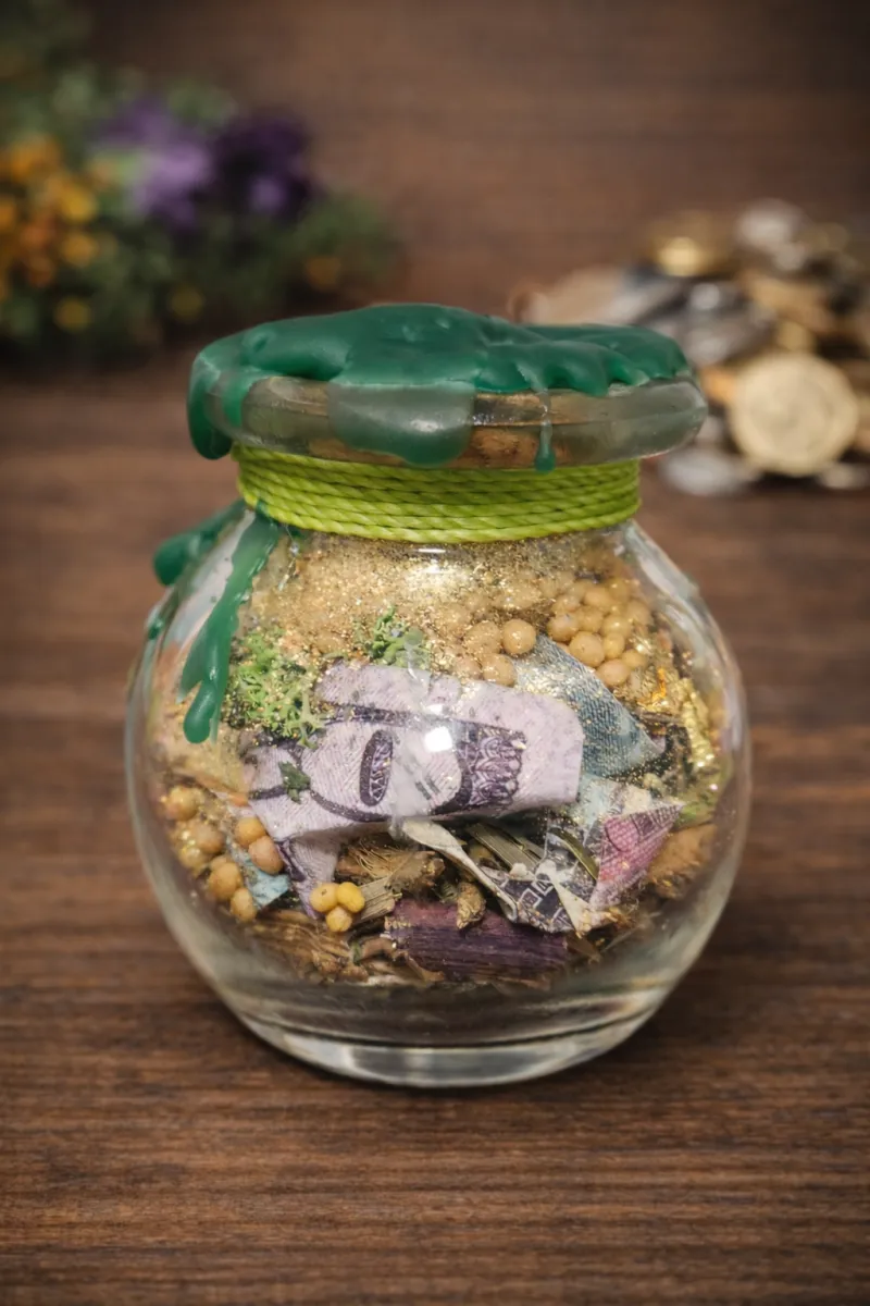 Large Money & Abundance Jar Talisman