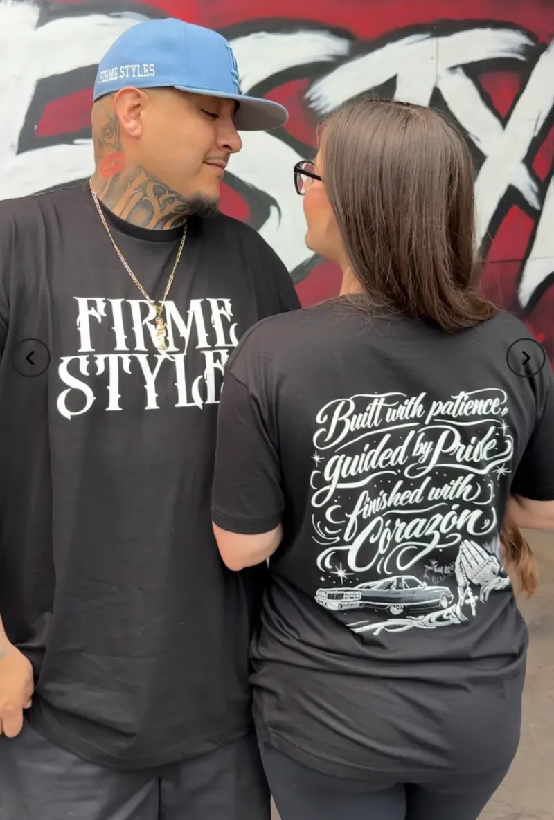 Built With Corazón Tee – Firme Styles Exclusive