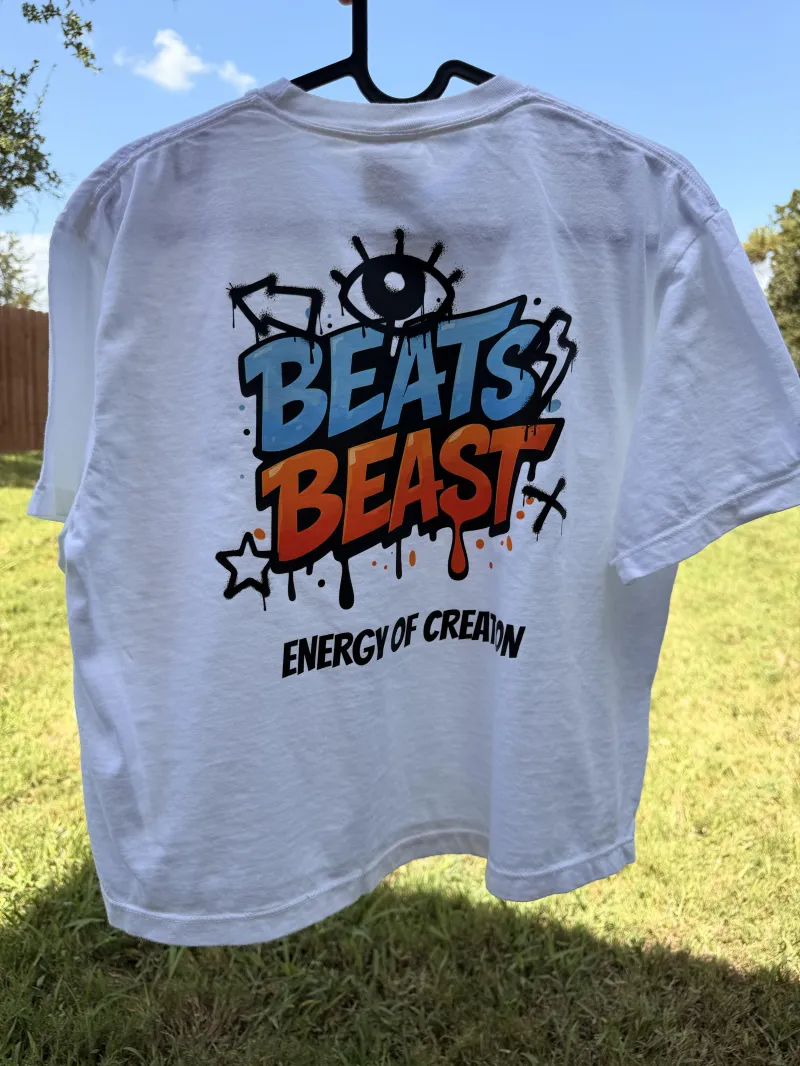 "Beats Beast" Cropped Tee