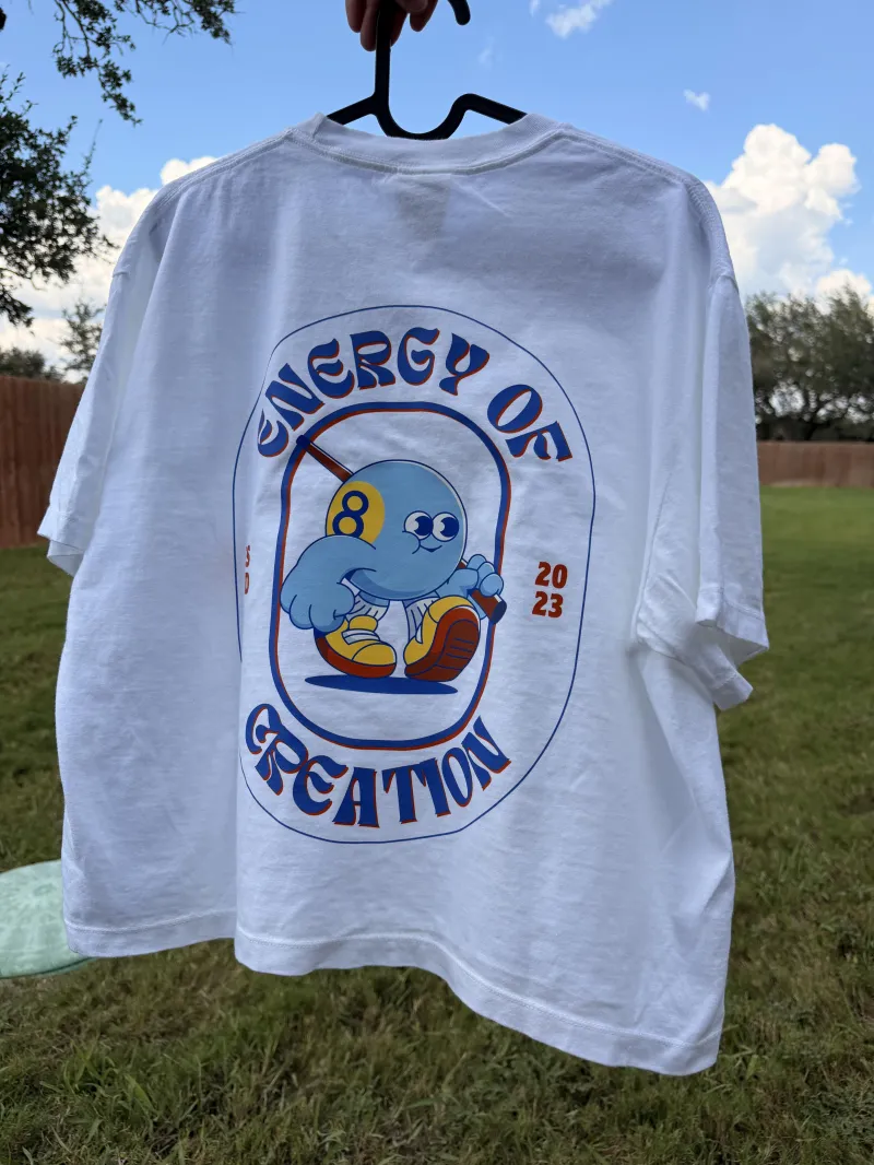 Retro Graphic Cropped Tee
