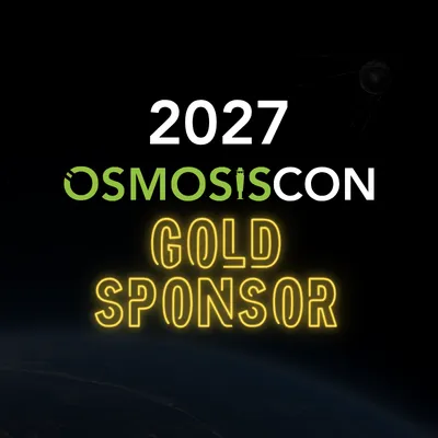 2027 OSMOSISCon Gold Sponsor