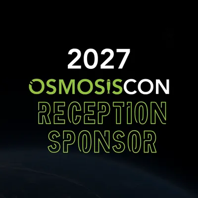 2027 OSMOSISCon Reception Sponsorship