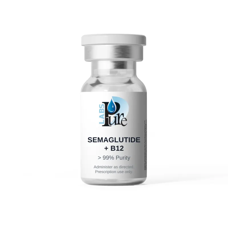Semaglutide + B12 (2.5mg/1mg, 2mL) 1.25 mg / 0.5 mg per mL