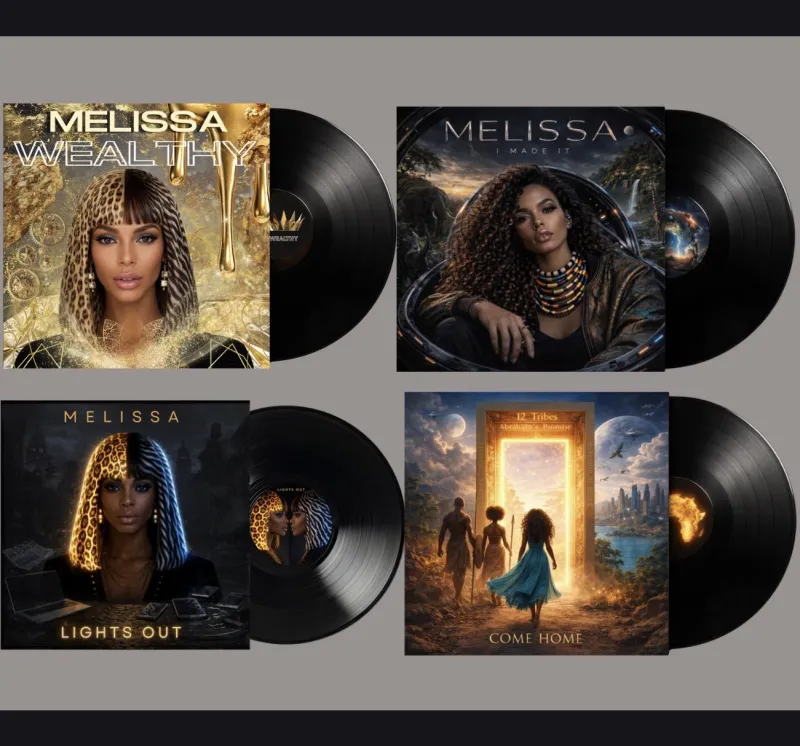 Melissa Today — The 4-Song Collection  WEALTHY • LIGHTS OUT • COME HOME • I MADE IT