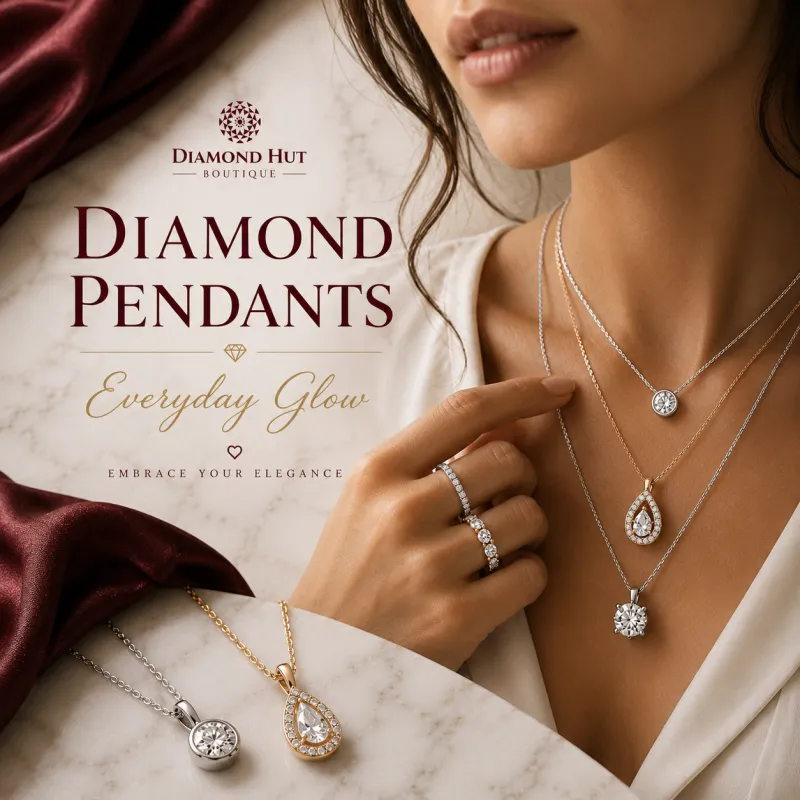 Everyday Glow | Diamond Pendants