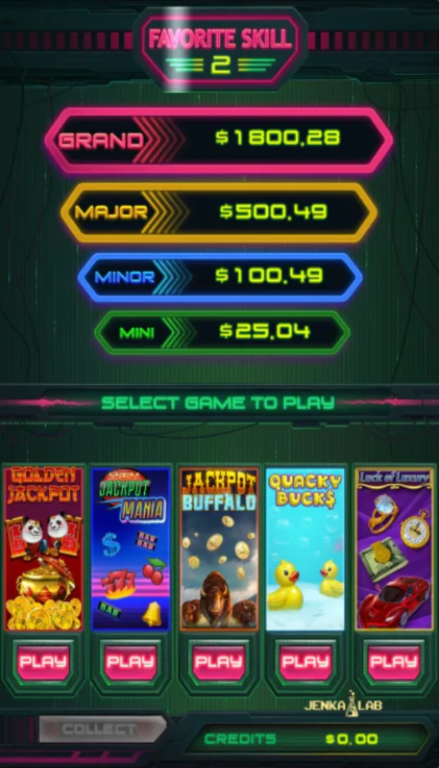 Favorite Skill 2 – 5-in-1 Skill-Based Game Board