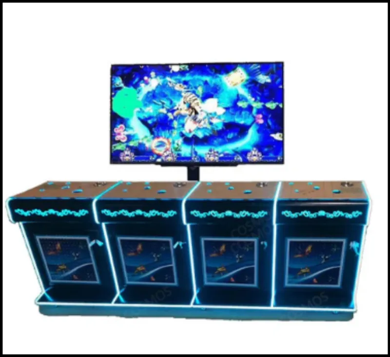Hot Sale 55 Inch 4 Player Fish Game  Table Machine For Sale