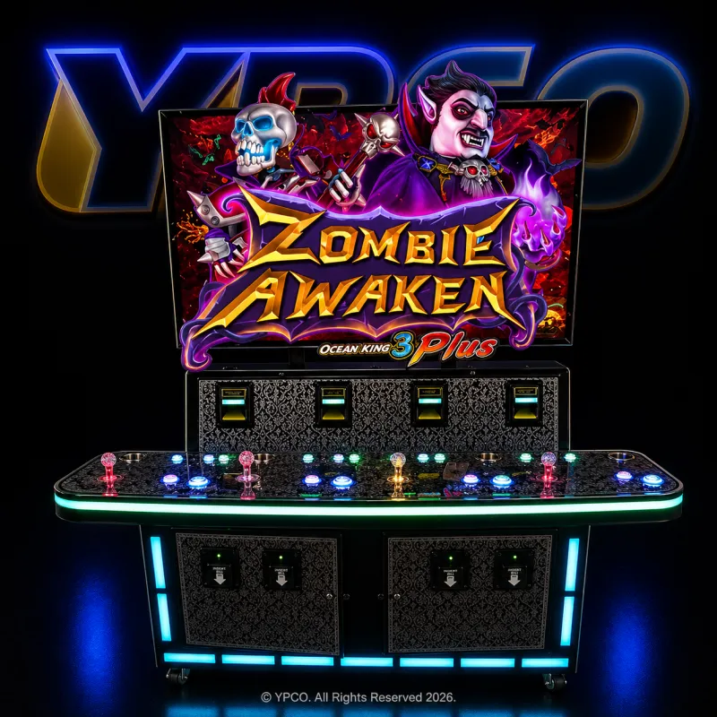 Indoor Amusement Arcade Ocean Thunder Dragon Hunting Fishing 10 Players 65 86 Inch Screen Metal Cabinet Fish Table Game Machine