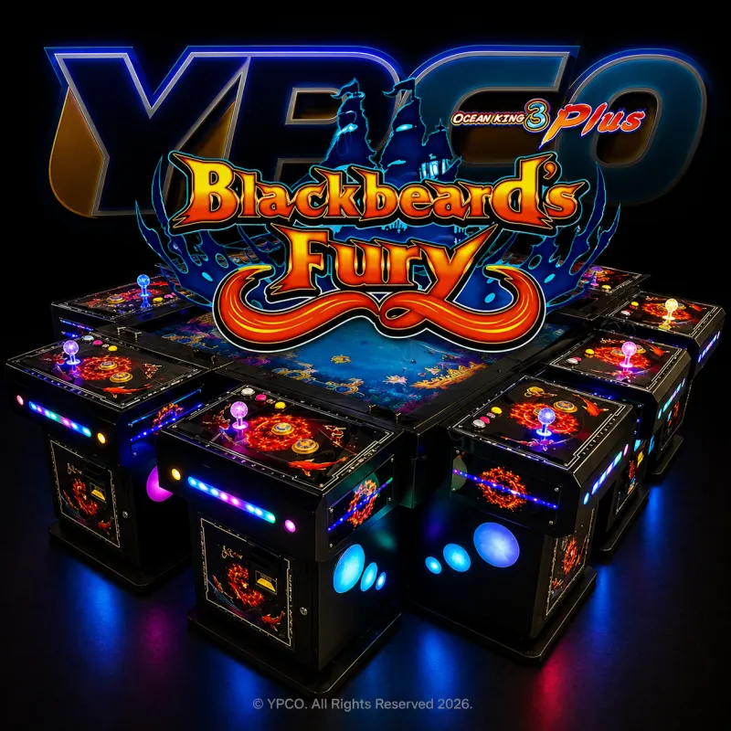 High Profit USA Popular Fishing Game Software Machine Shooting Fish Table Gambling Machines Ocean King 3 Plus Blackbeard's Fury