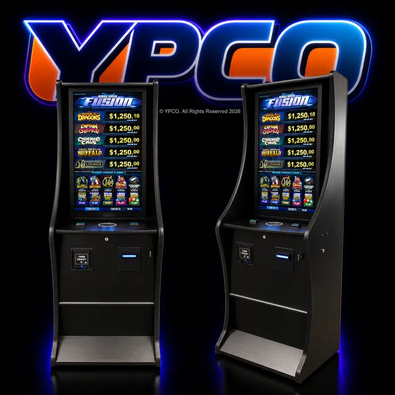 32" Vertical Upright Board Ready Game Cabinet