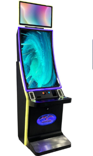 Coin Operated Arcade Game 43 Inch C Curved Capacitive Touch Screen Stand up Metal Cabinet Vertical Skill Game Machine