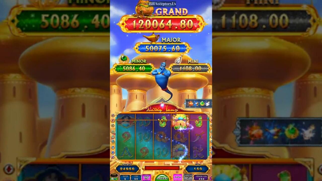 Aladdin's Lamp Vertical Game