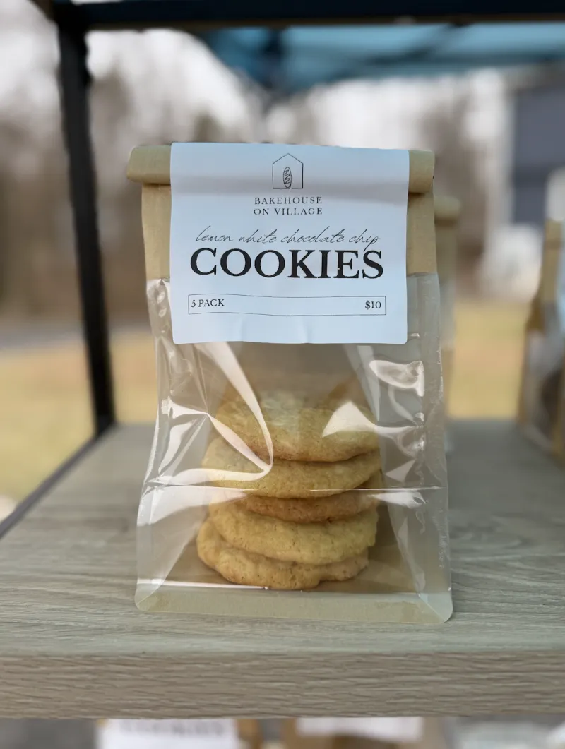 Lemon White Chocolate Cookies