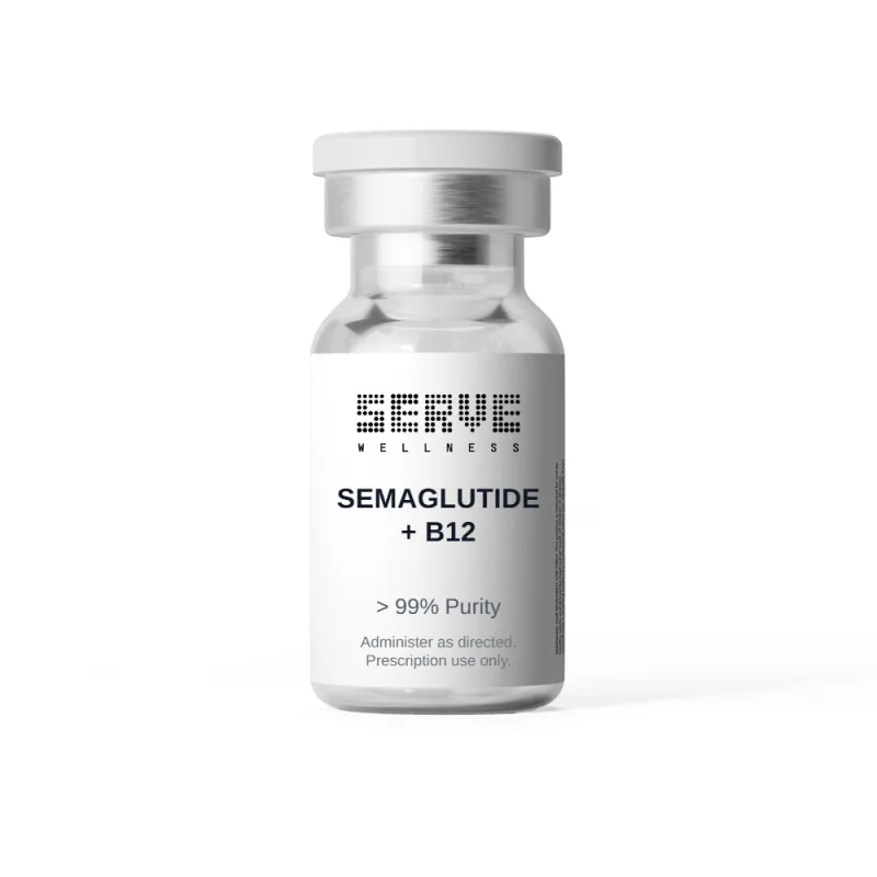 Semaglutide + B12 (12.5mg/4mg, 4mL) 3.125 mg / 1.25 mg per mL