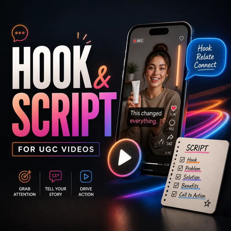 Hook & Script for UGC Video