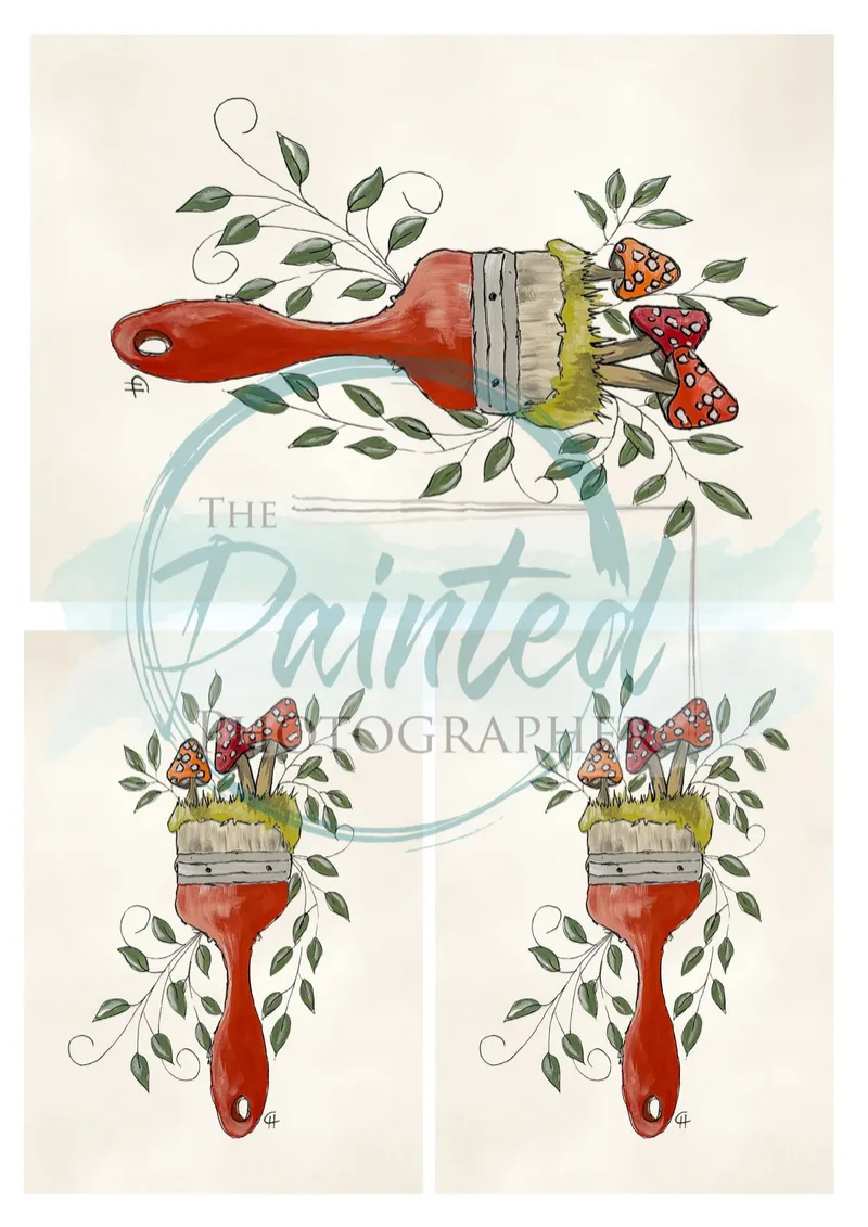 Woodland Painter Multiple Rice Paper