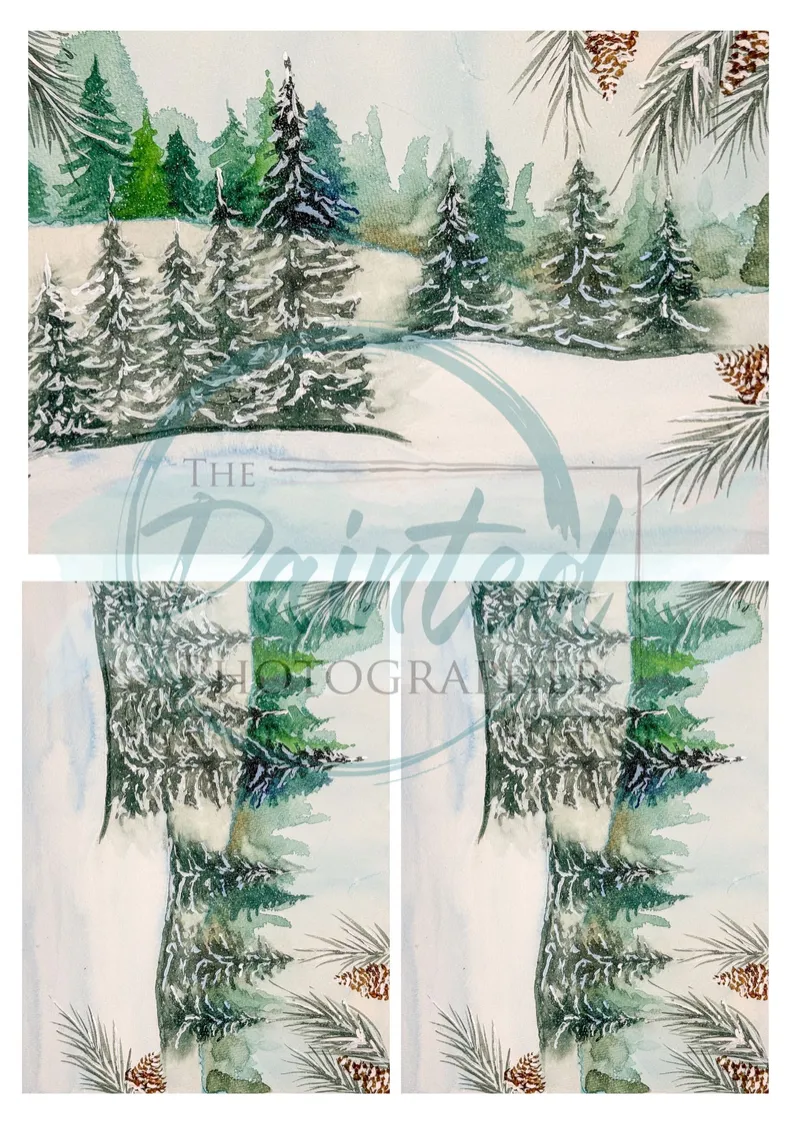 Silent Pines Multiple Rice Paper