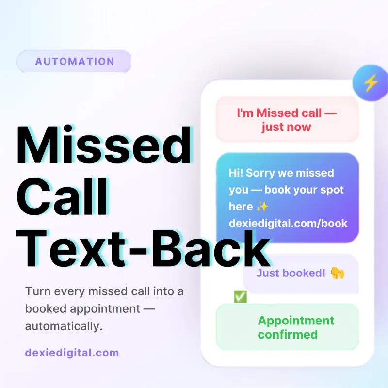 Missed-Call Text-Back System 