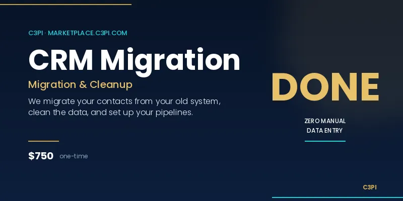 CRM Migration & Cleanup