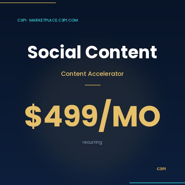 Social Content Accelerator
