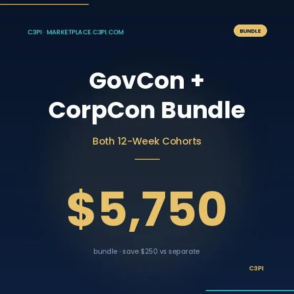 CorpCon + GovCon Bundle