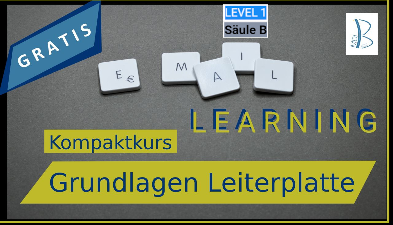 Grundlagen Leiterplatte, 14-Tagekurs, GRATIS (Level 1, Säule B)