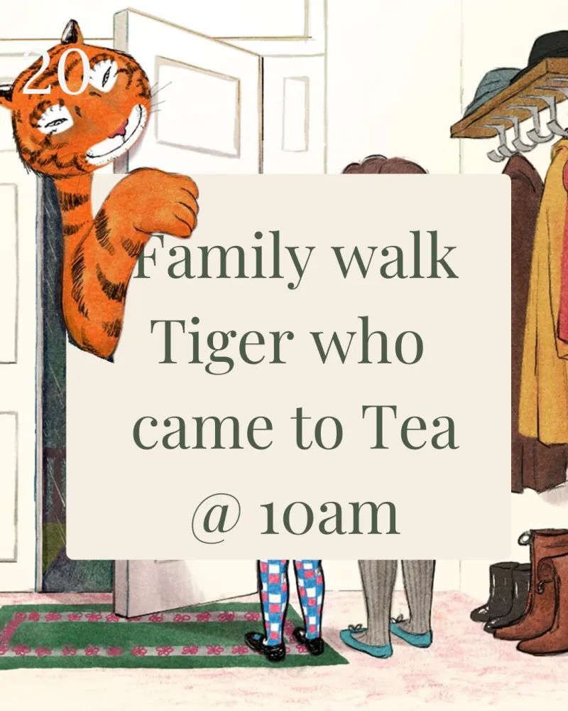 EVENT: Tiger Who Came to Tea Family Walk