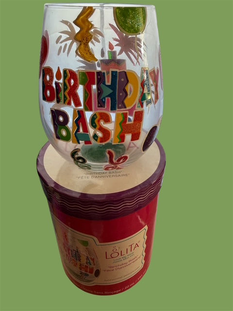 WS Copy of Lolita Stemless Wine Glass Birthday Bash