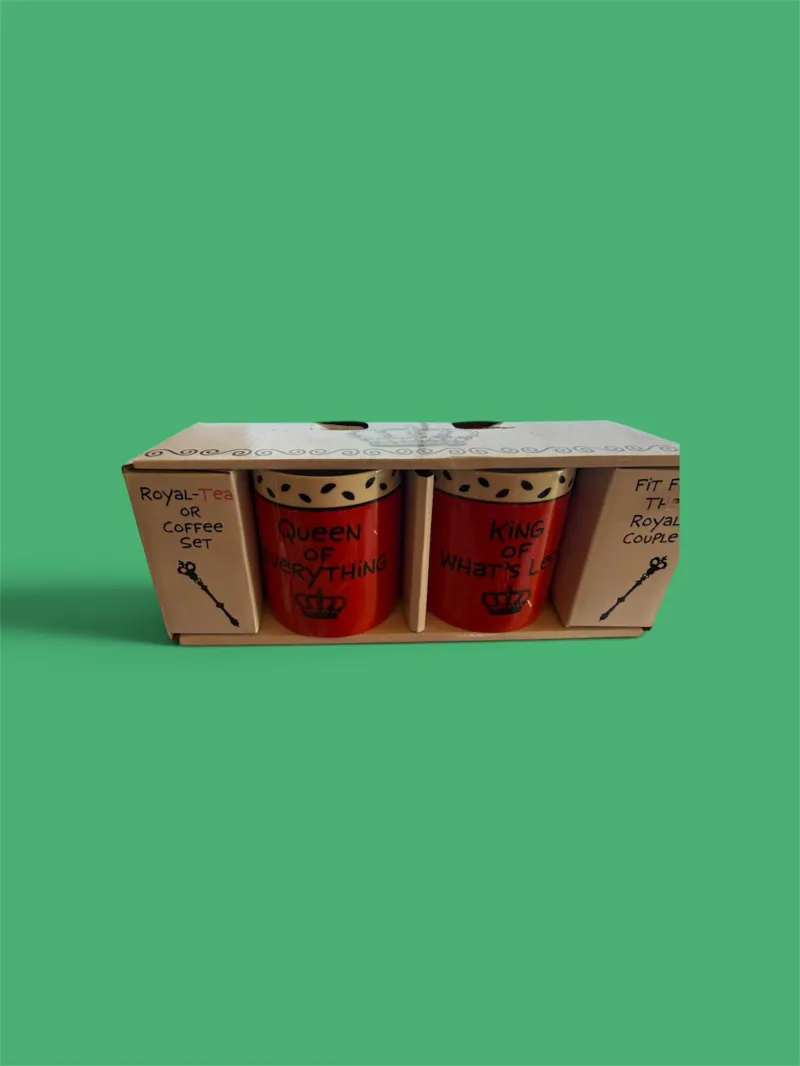 Mug Set King & Queen