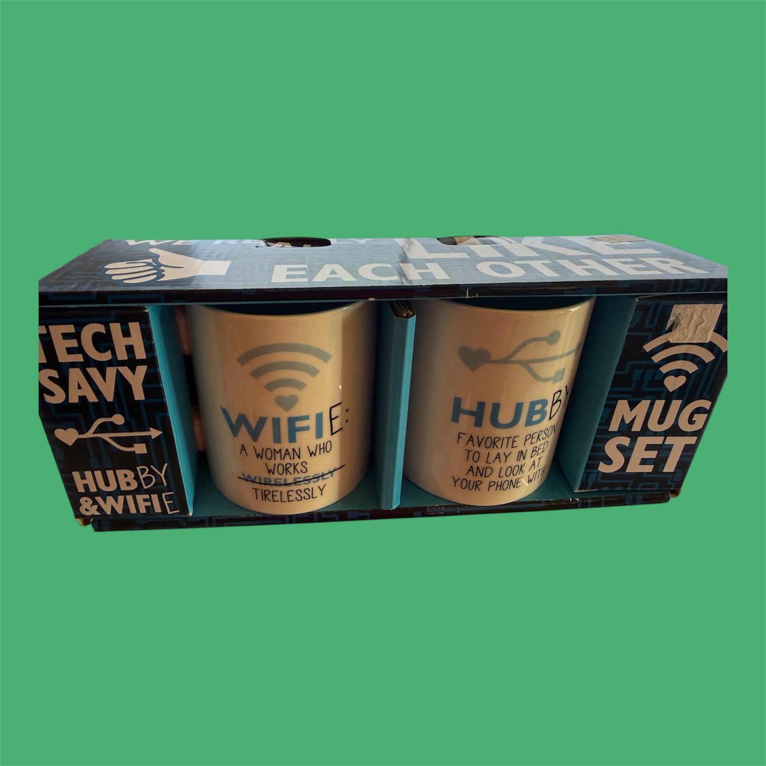 Mug Set WifiE HubBY