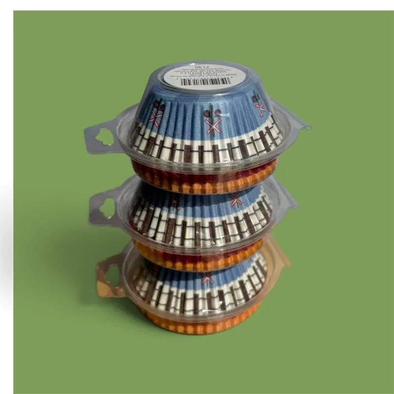 Baking Cups Trains 3 Pack