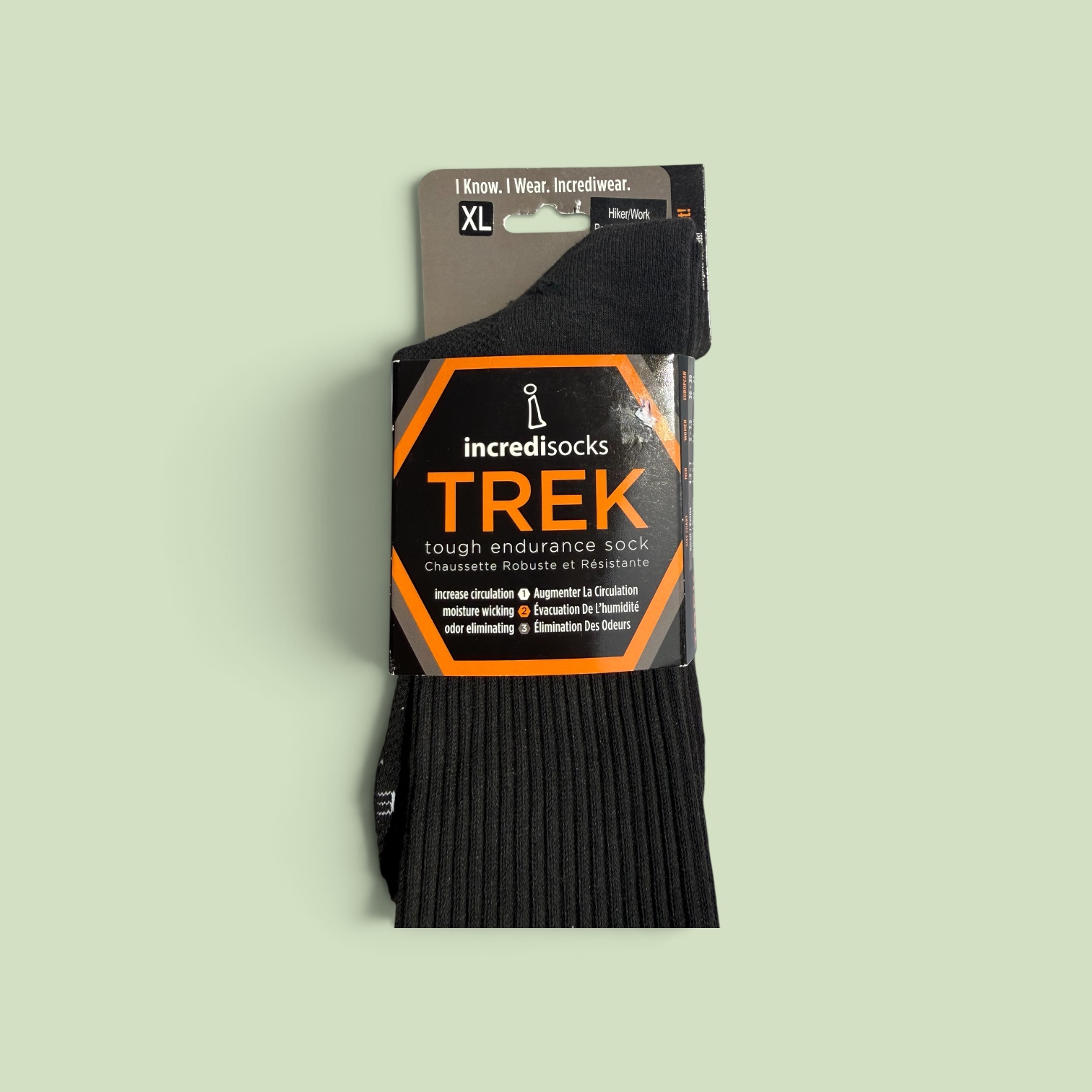 Incrediwear Trek Socks XL