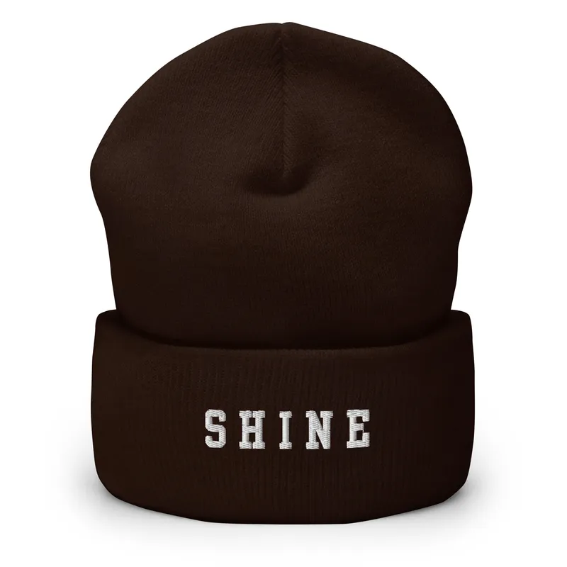 SHINE Cuffed Beanie