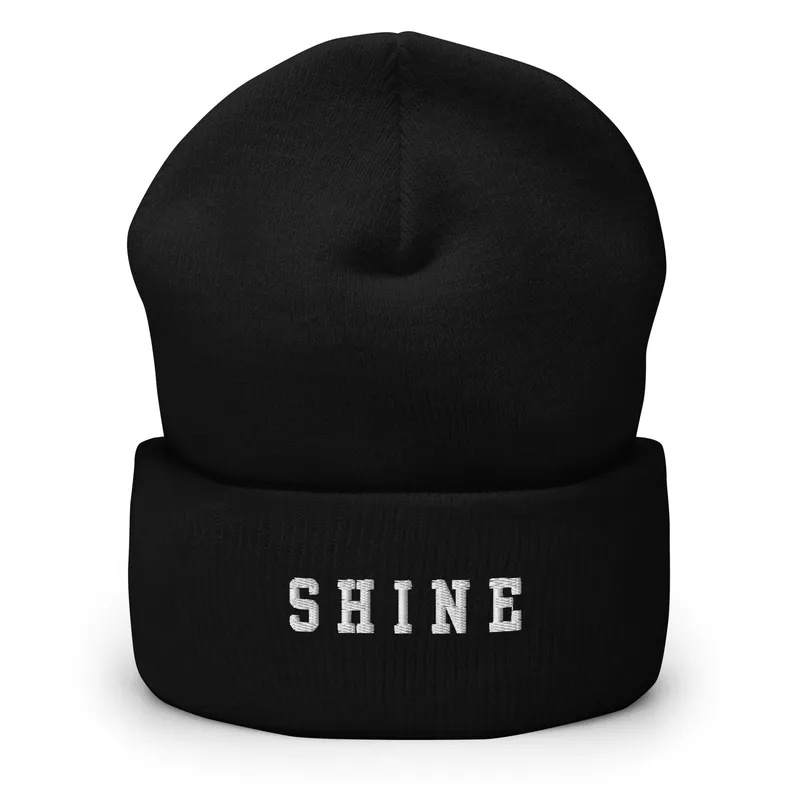 SHINE Cuffed Beanie