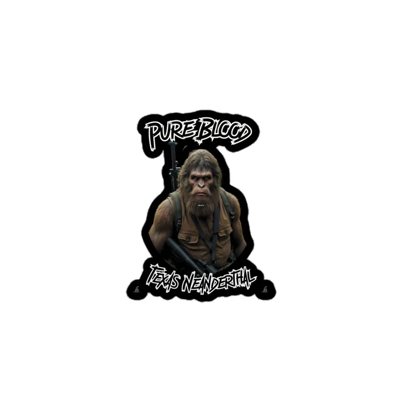 Texas Neanderthal Stickers