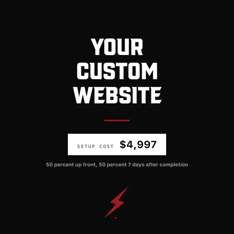 Custom Website (One Time)