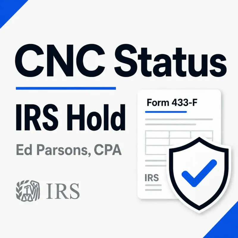 CPA Help Requesting Currently Not Collectible Status