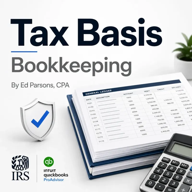 Tax-Basis Bookkeeping for Business Tax Returns