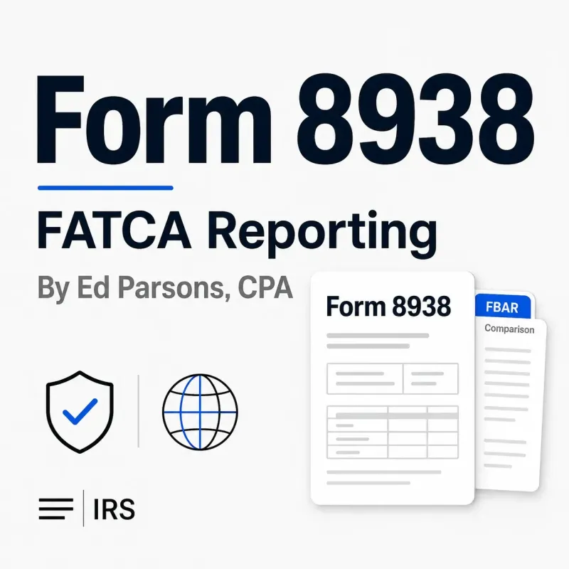 Form 8938 CPA FATCA Filing for Foreign Financial Assets