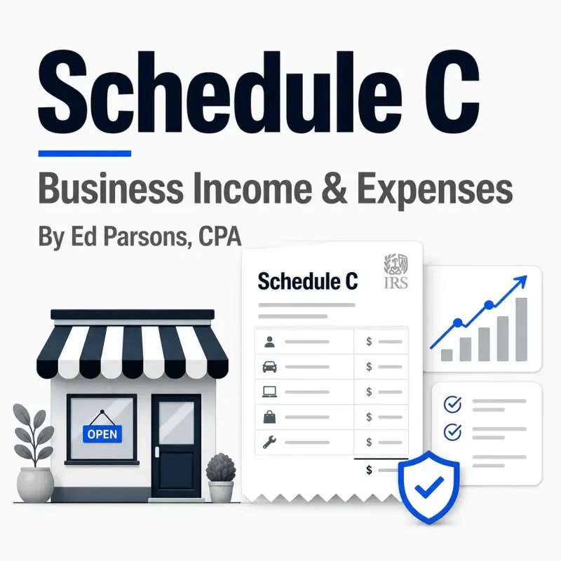 Schedule C CPA Filing for Self-Employed & 1099 Income