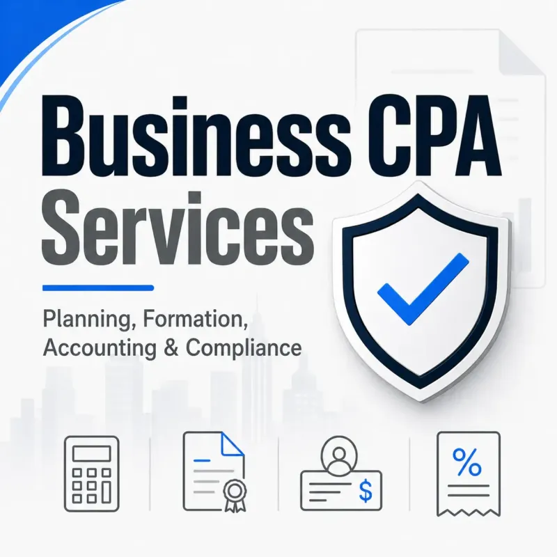 Business CPA Services | Planning, Formation, Bookkeeping & Compliance